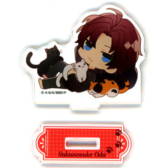 Sakunosuke Oda Prize D-2 Bungo Stray Dogs Covered in Cats Collection Rakuten Collection Mini Character Acrylic Stand Figure [USED]