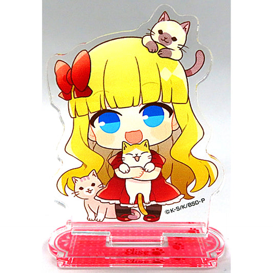 Elise D-9 Prize Mini Bungo Stray Dogs Covered in Cats Collection Rakuten Collection Acrylic Stand Figure [USED]