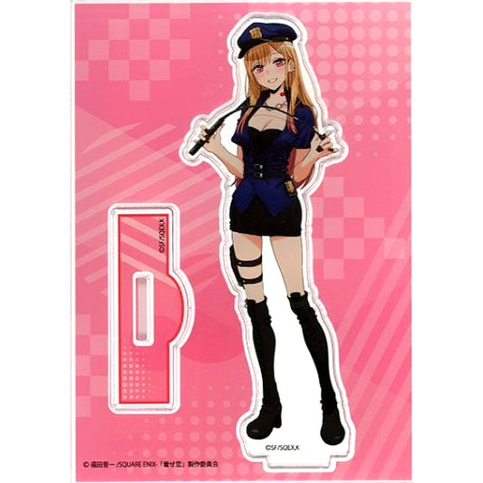 Marin Kitagawa Police Illustration Acrylic Stand My Dress-Up Darling POP UP SHOP in Marui [USED]