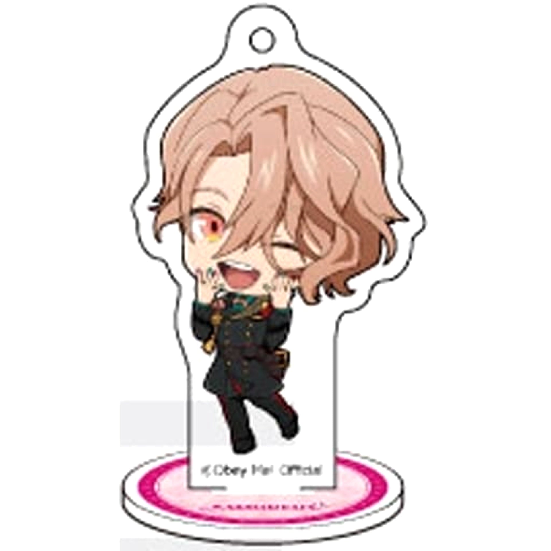 Obey Me! Asmodeus Eimo Puchi Series Trading 2-Way Acrylic Stand Acrylic Stands [USED]