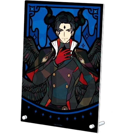 Lucifer Obey Me! Character Stained Series Acrylic Art Panel [USED]