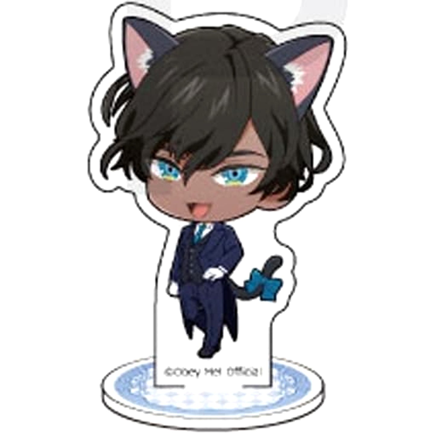 Obey Me x mixx garden Black Cat Butler Cafe Simeon Mini Character Trading Acrylic Stand Acrylic Stands [USED]