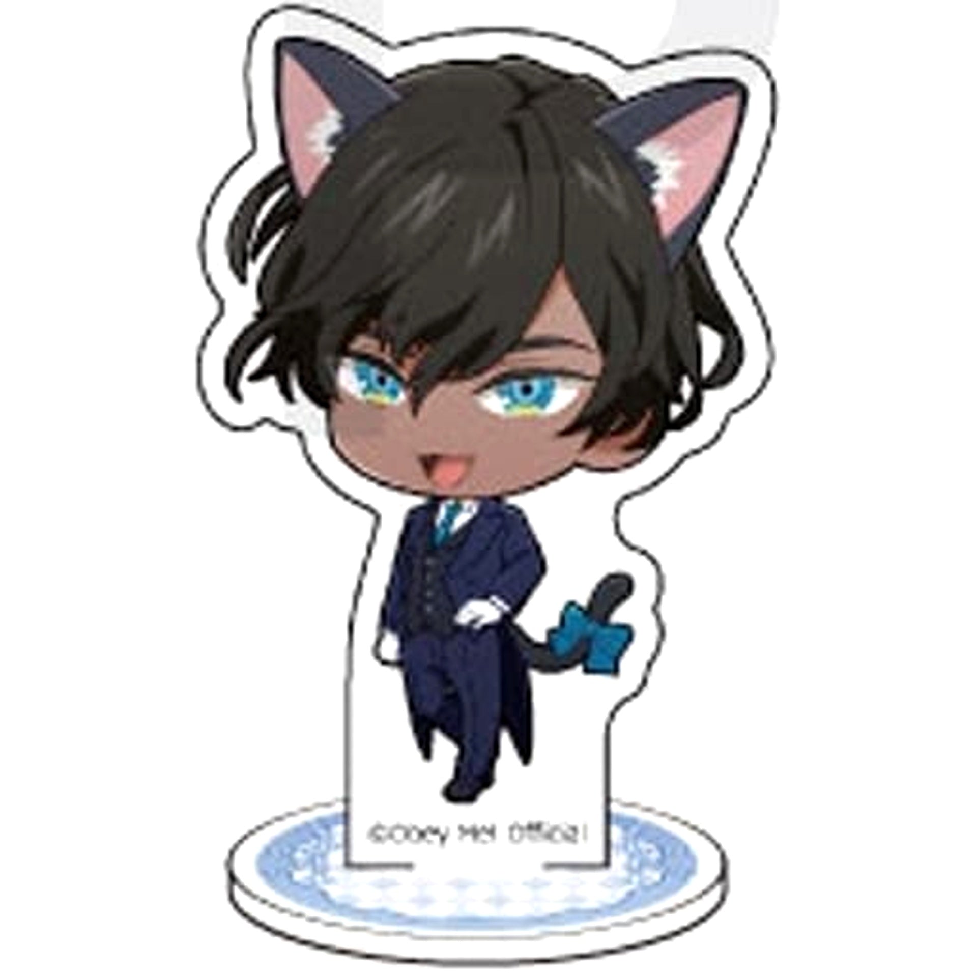 Obey Me x mixx garden Black Cat Butler Cafe Simeon Mini Character Trading Acrylic Stand Acrylic Stands [USED]