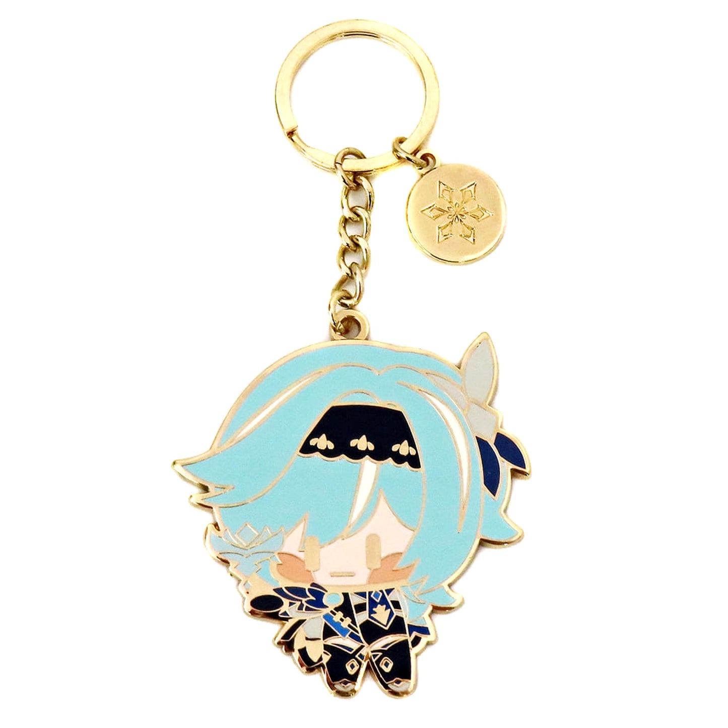 Genshin Eula SD Metal Keychain Keychains [USED]