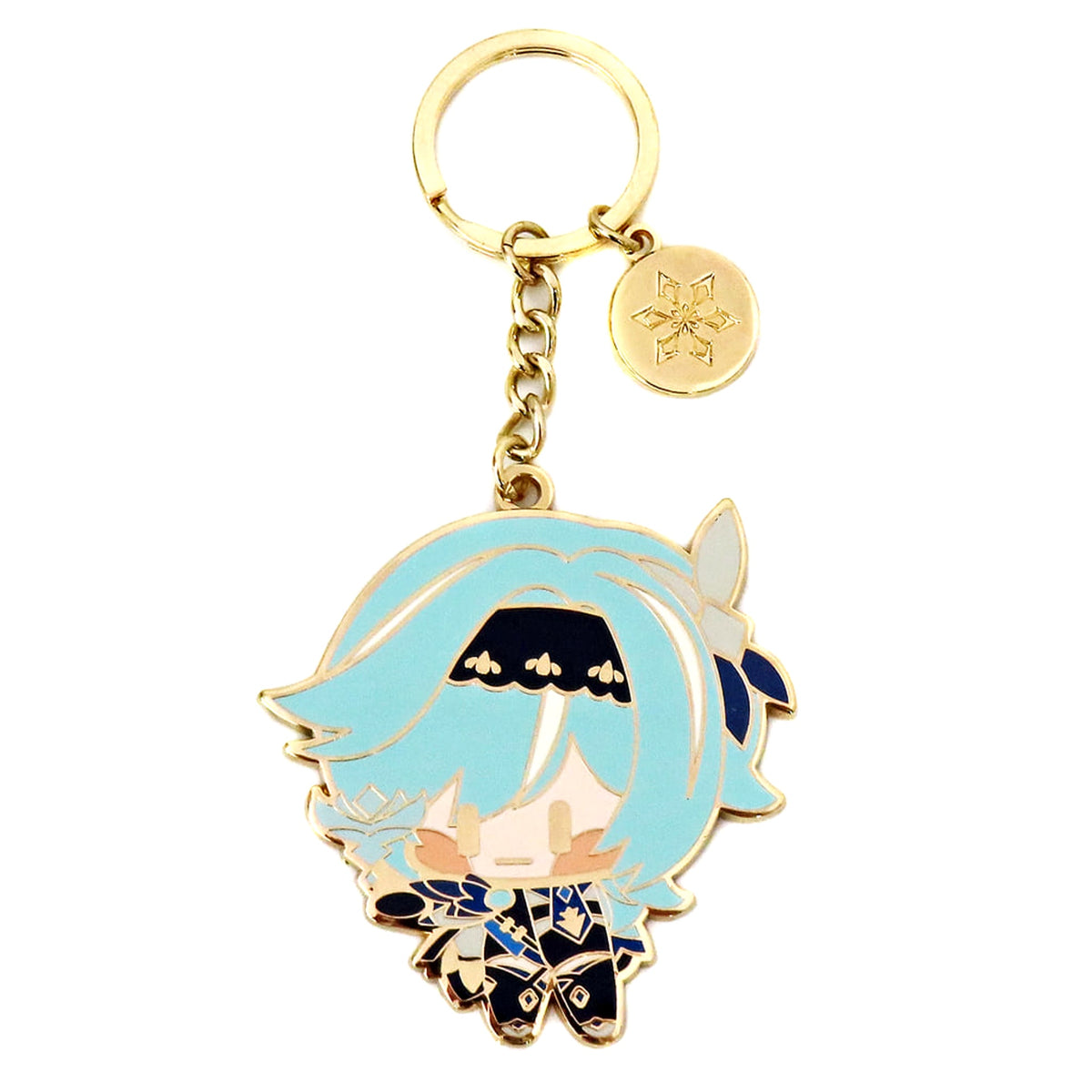 Genshin Eula SD Metal Keychain Keychains [USED]