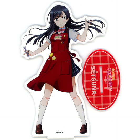 Setsuna Yuki Large Acrylic Stand Odaiba Gamers 2nd Anniversary Ver. Love Live! Nijigasaki High School Idol Club AnimeJapan 2022 Goods [USED]