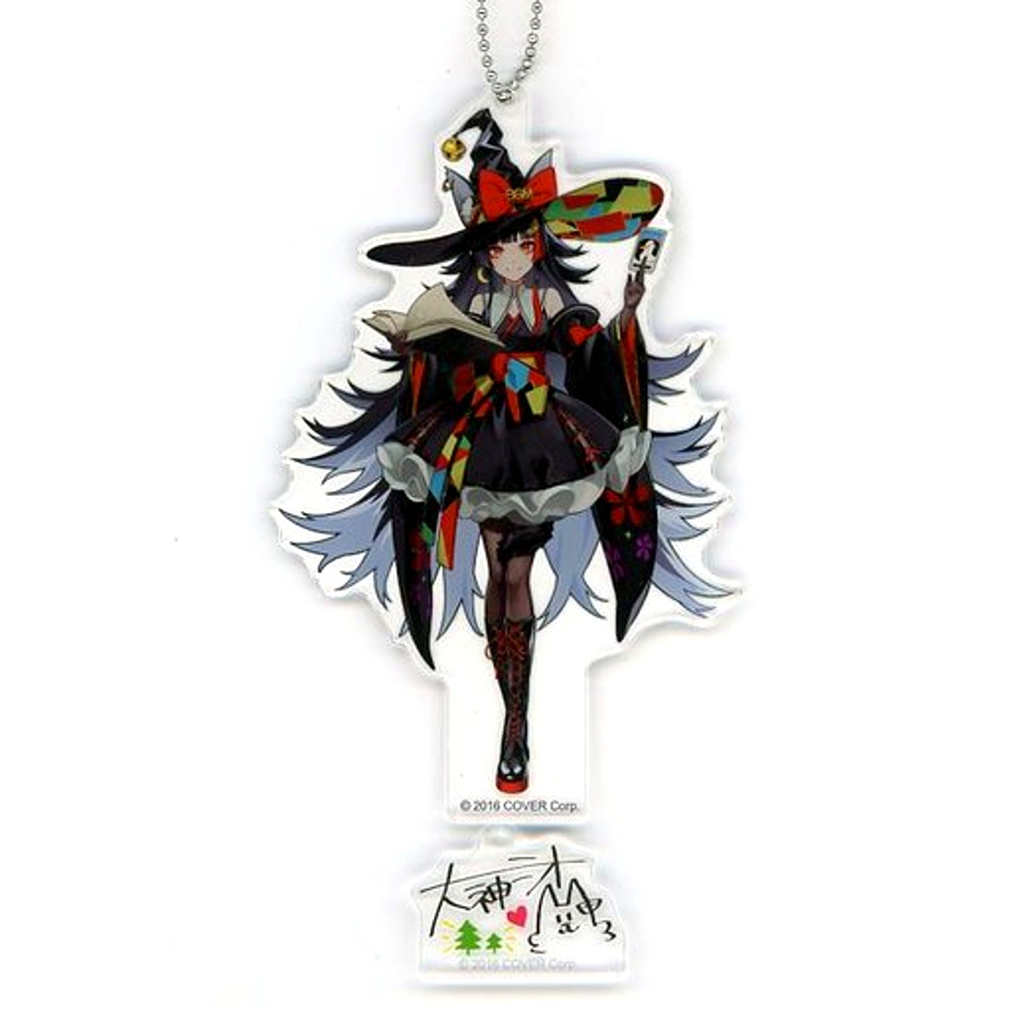 Ookami Mio Izumi Sai Illustration Hololive Acrylic Keychain Hololive x Capchore [USED]