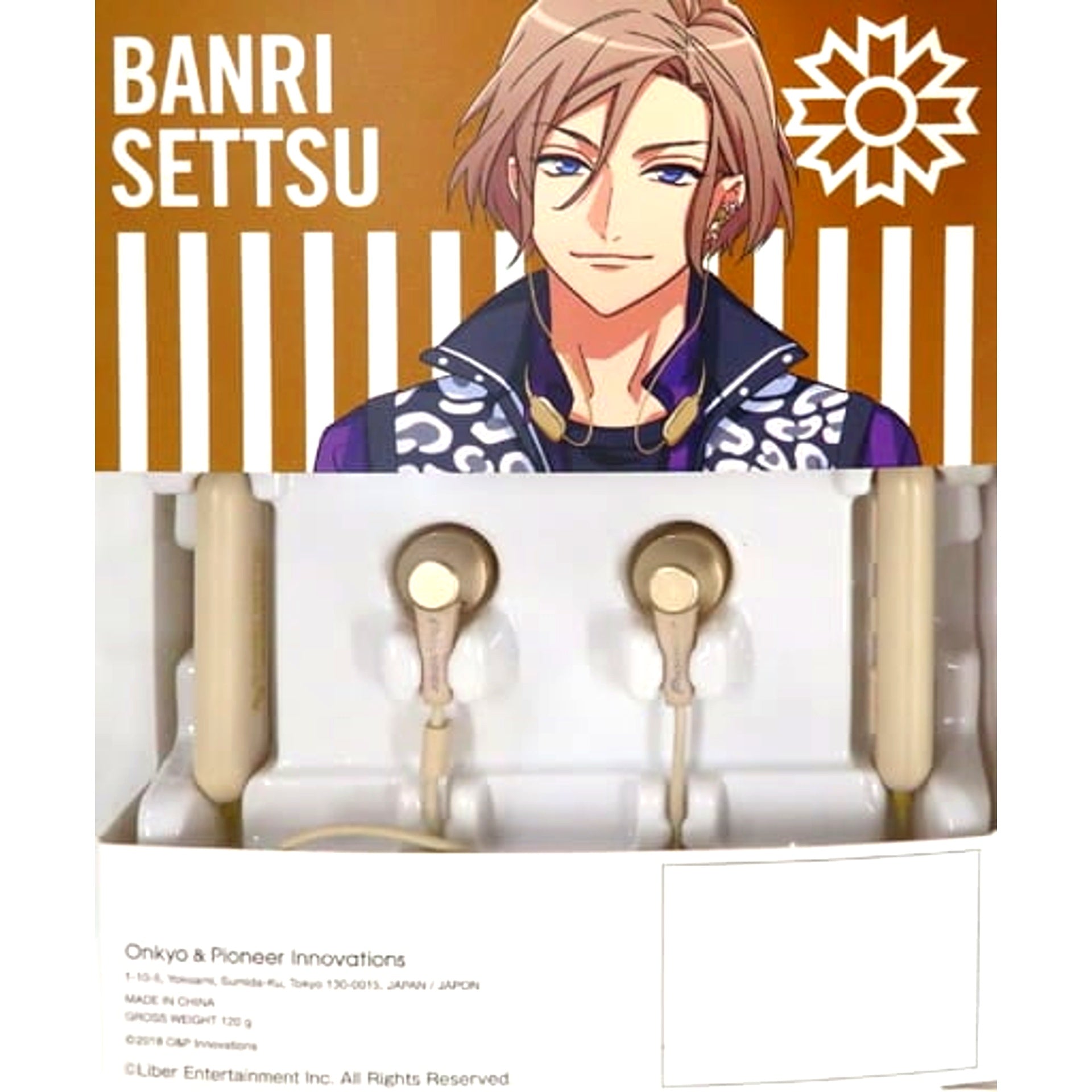 Banri Settsu A3! Official Collaboration Bluetooth Earphones Model [USED]