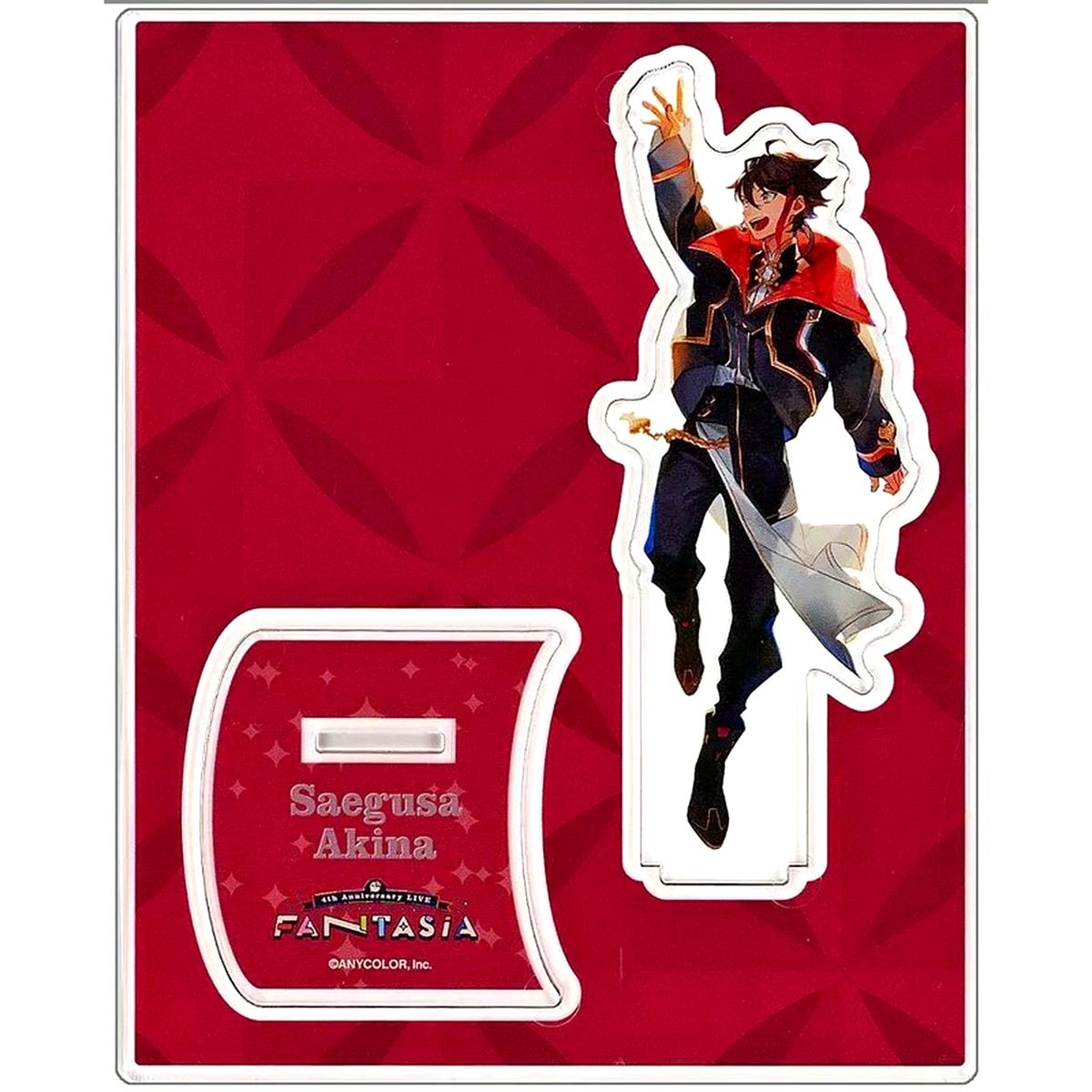Saegusa Akina Acrylic Stand Virtual YouTuber Nijisanji 4th Anniversary LIVE FANTASIA Bundle Bonus [USED]