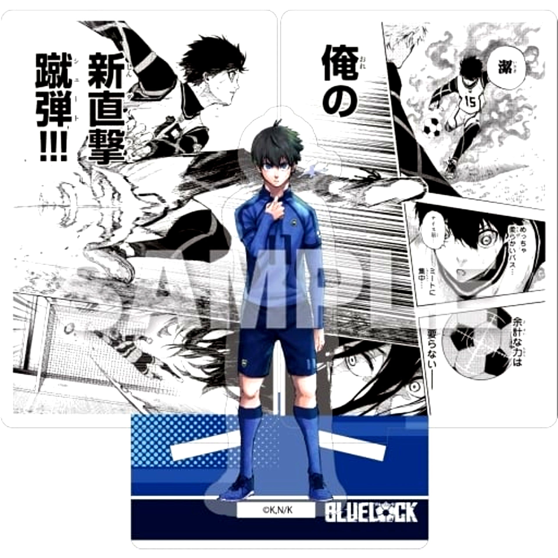 Yoichi Isagi Memorial Acrylic Diorama Blue Lock [USED]