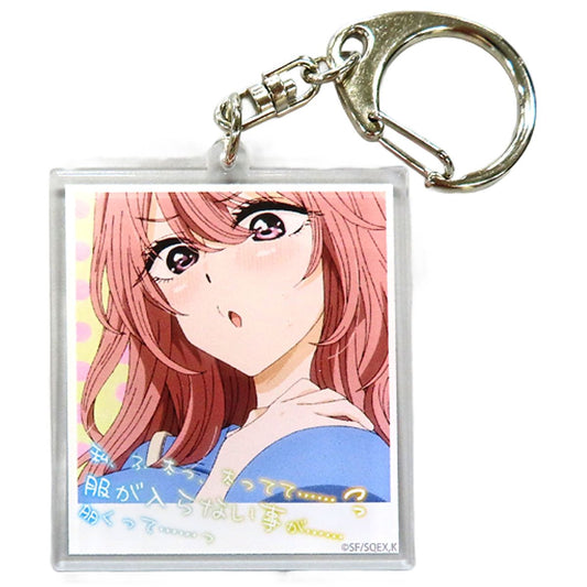 My Dress-Up Darling Shinju Inui Watashi Fu Futo Futottete Instant Photo Style Acrylic Keychain Group B Animejapan 2022 Aniplex+ Online Shopping Limited Keychains [USED]