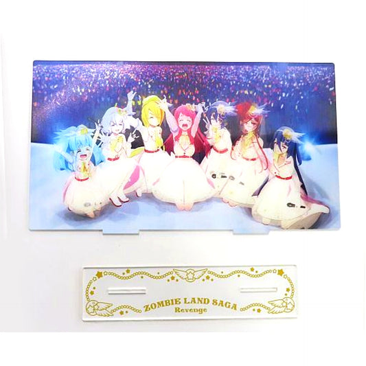 Franchouchou Zombie Land Saga Revenge MAPPA 10th Anniversary Since 2011 in Animate Goods Changing Acrylic Stand [USED]