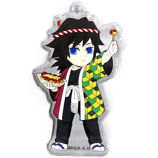 Giyu Tomiokau Limited Tsukiji Gindako X Demon Slayer: Kimetsu no Yaiba Acrylic Keychain Made-to-Order Limited [USED]