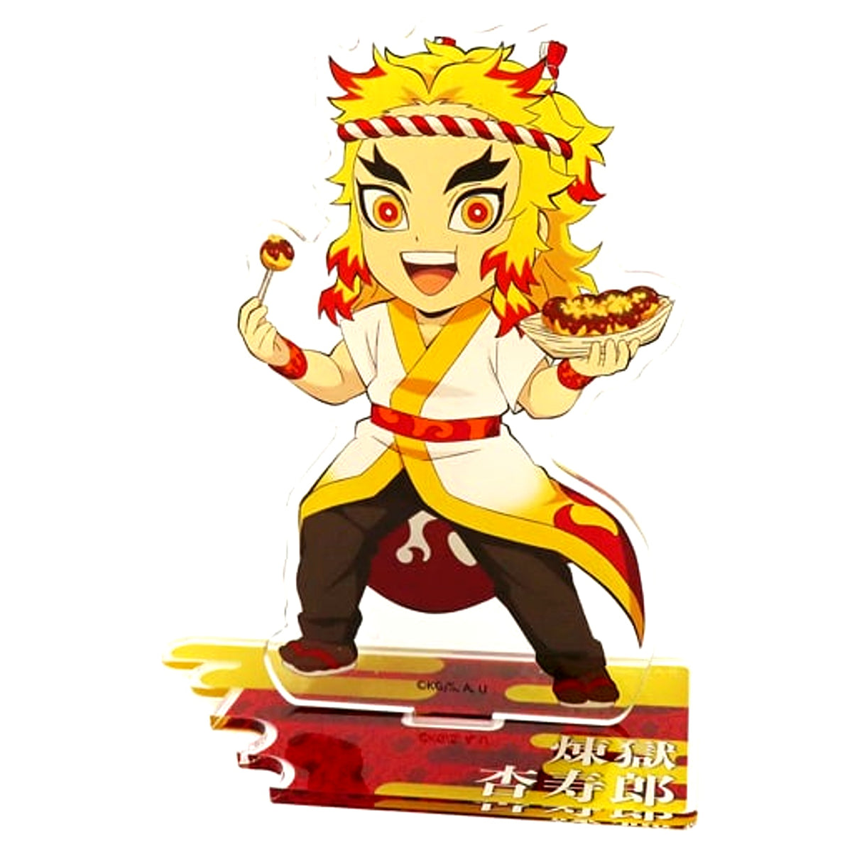 Kyojuro Rengoku Single Item Tsukiji Gindaco x Demon Slayer: Kimetsu no Yaiba Limited Acrylic Stand Made-to-Order Limited [USED]