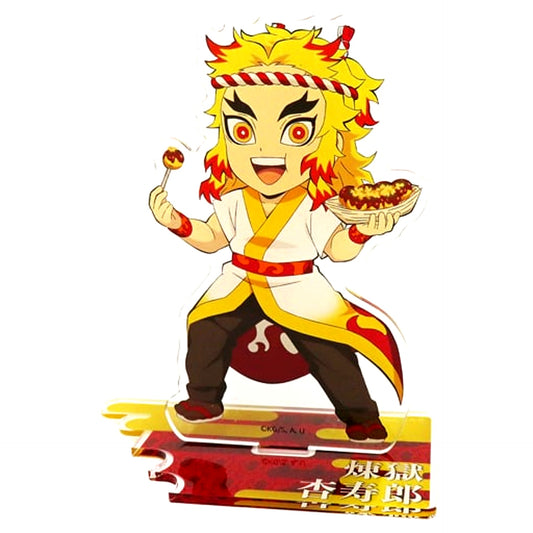 Kyojuro Rengoku Single Item Tsukiji Gindaco x Demon Slayer: Kimetsu no Yaiba Limited Acrylic Stand Made-to-Order Limited [USED]