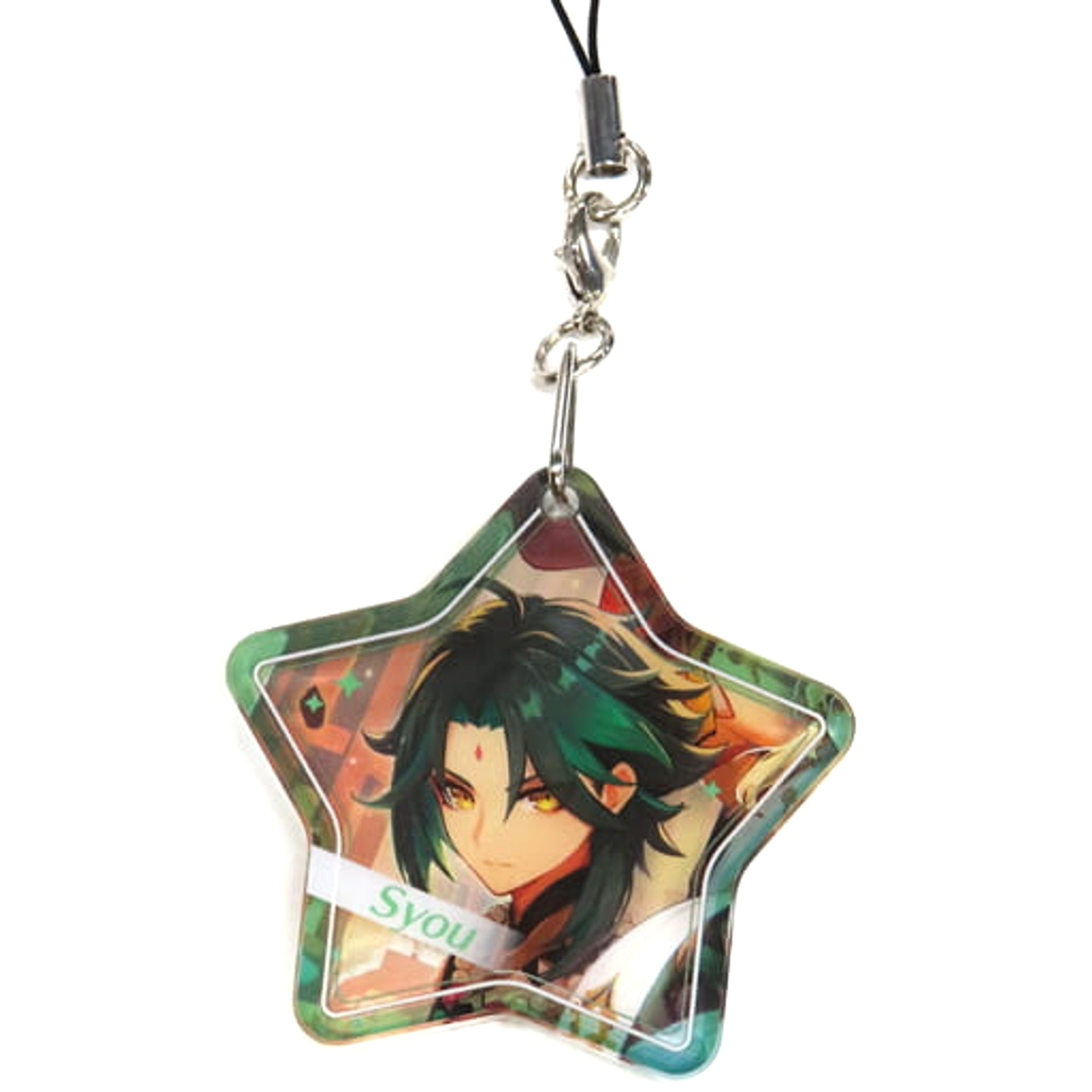 Genshin Xiao Jewel Acrylic Strap Acrylic Item [USED]