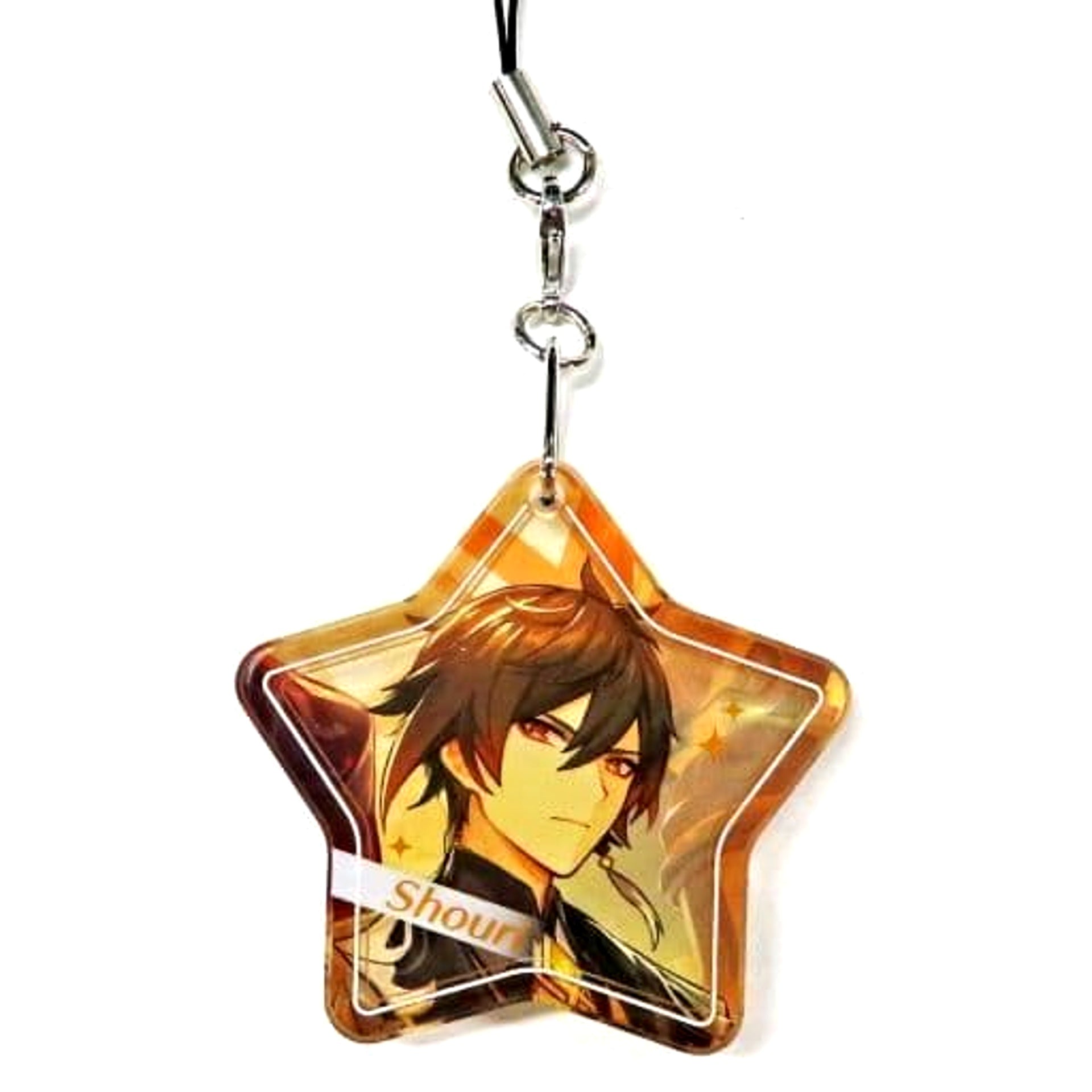 Genshin Zhongli Jewel Acrylic Strap Acrylic Item [USED]
