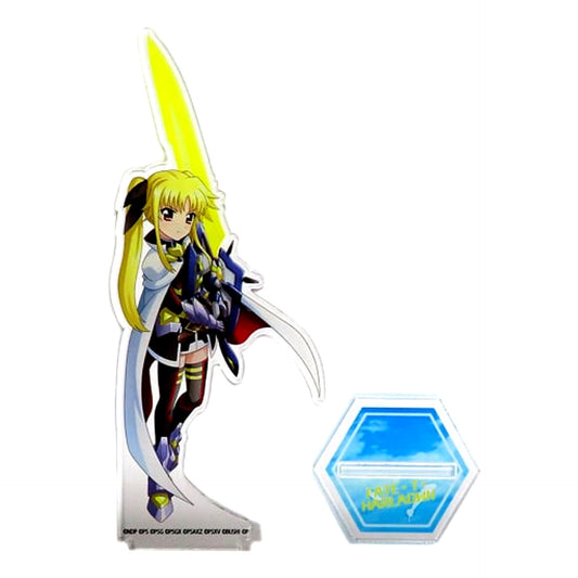 Fate T. Harlaown Acrylic Stand Magical Girl Lyrical Nanoha Detonation x Senki Zessho Symphogear XD UNLIMITED [USED]