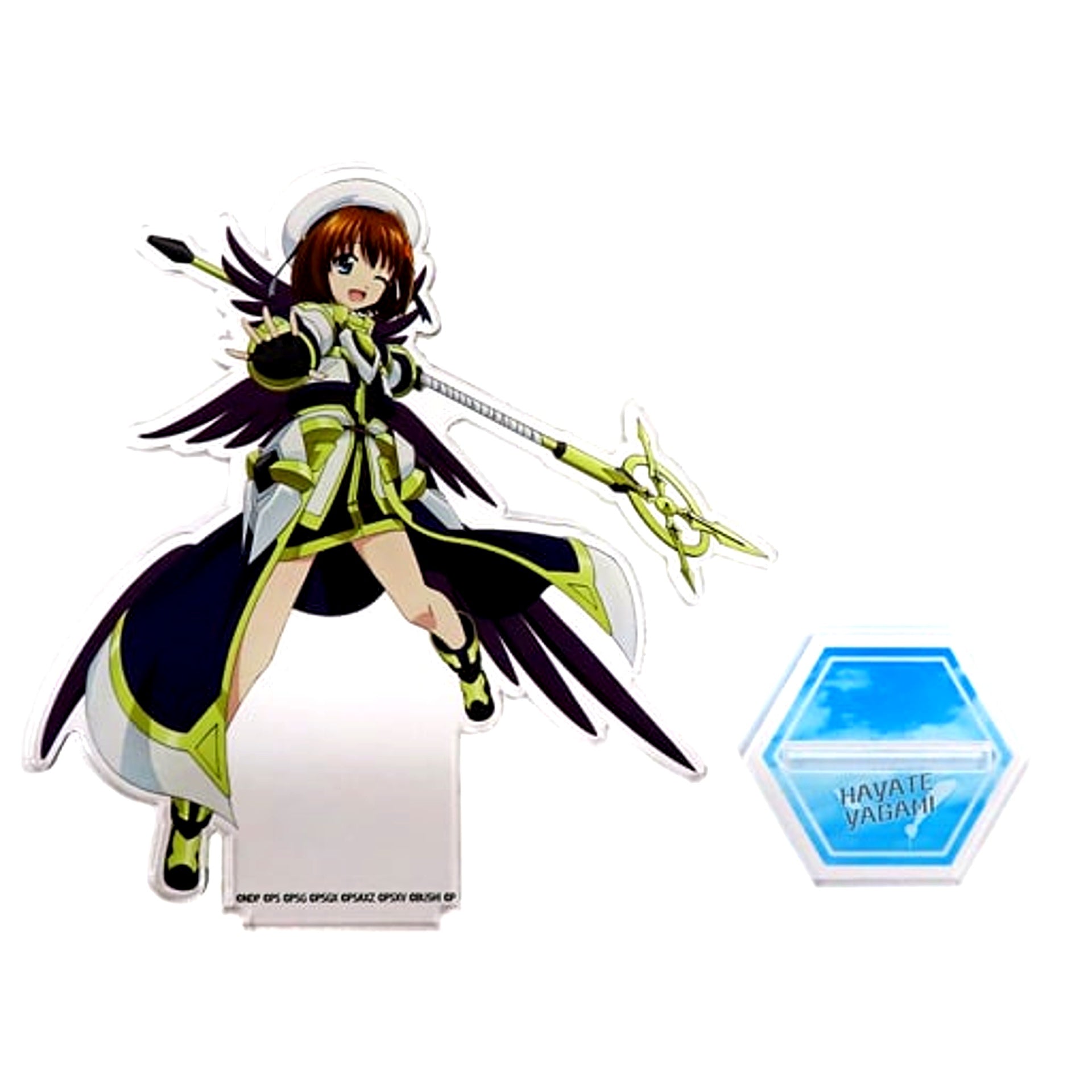 Hayate Yagami Acrylic Stand Magical Girl Lyrical Nanoha Detonation x Senki Zessho Symphogear XD UNLIMITED [USED]