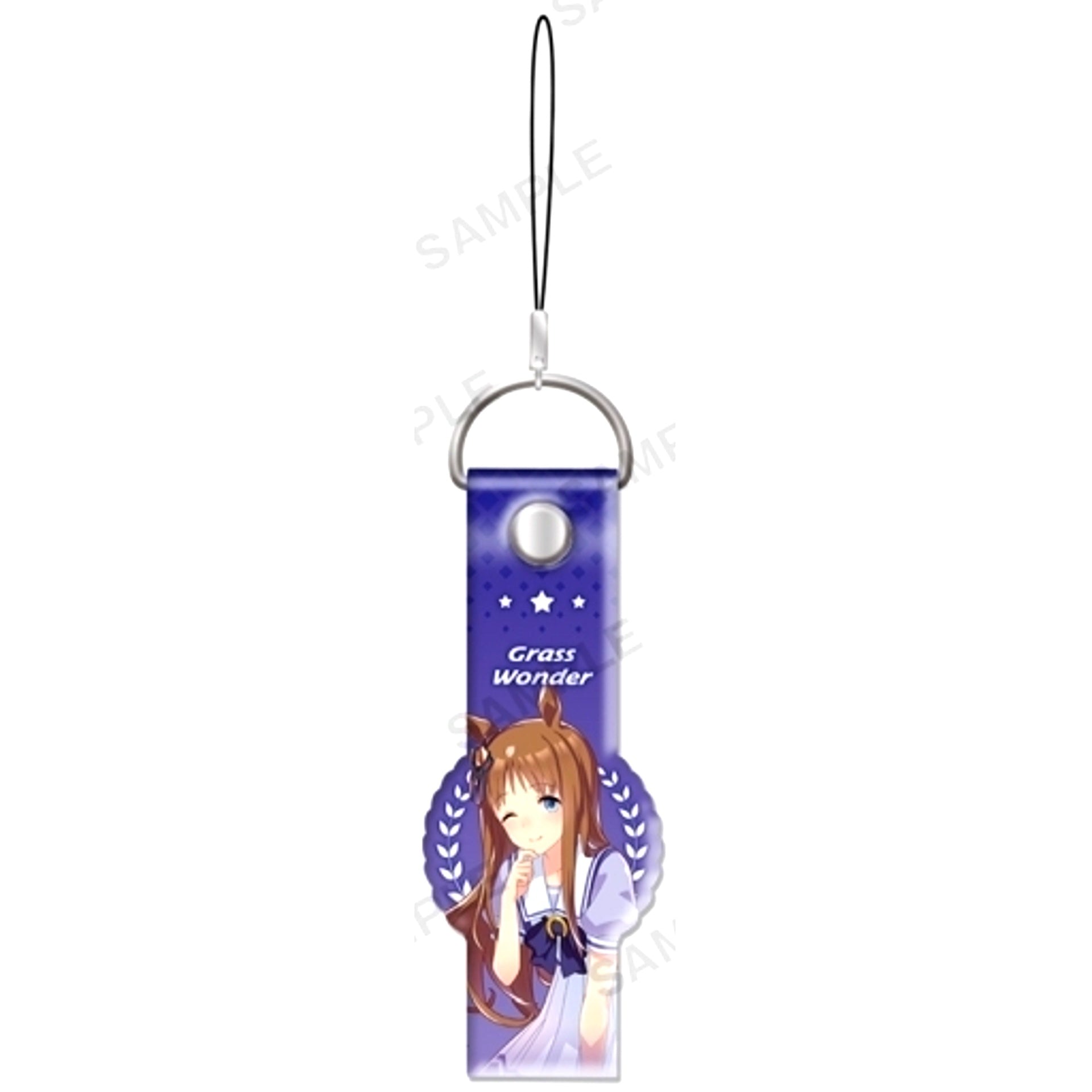 Grass Wonder Uma Musume Pretty Derby Vinyl Strap [USED]