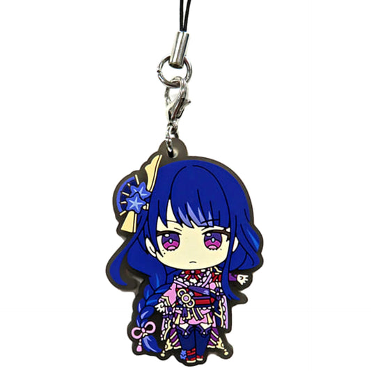 Genshin Raiden Shogun Capsule Rubber Strap Vol.5 Keychains [USED]