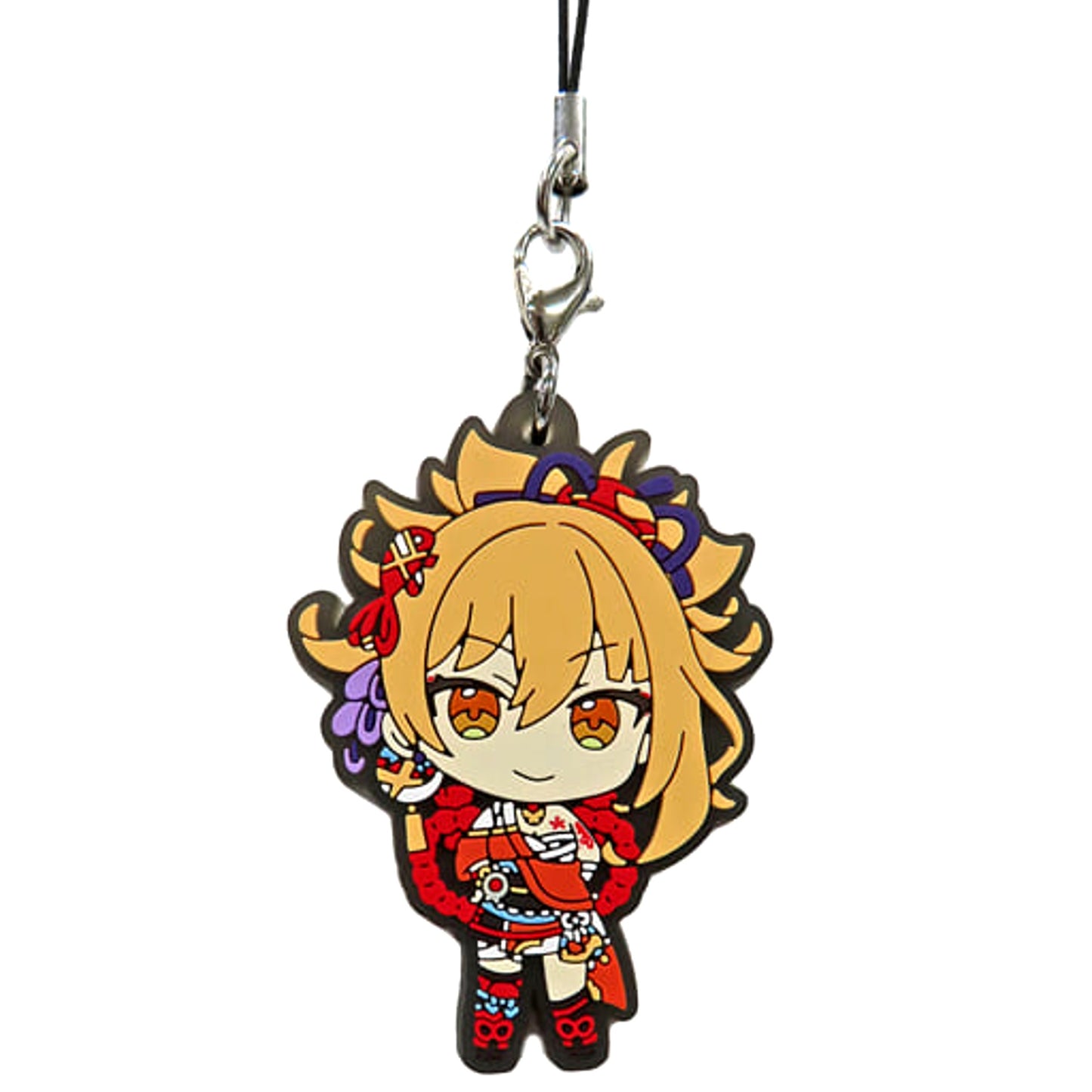 Genshin Yoimiya Capsule Rubber Strap Vol.5 Keychains [USED]