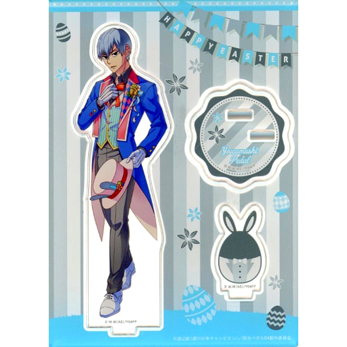 Yukinari Kuroda Acrylic Figure Stand Easter Ver. Yowamushi Pedal GLORY LINE AnimeJapan 2022 Goods [USED]