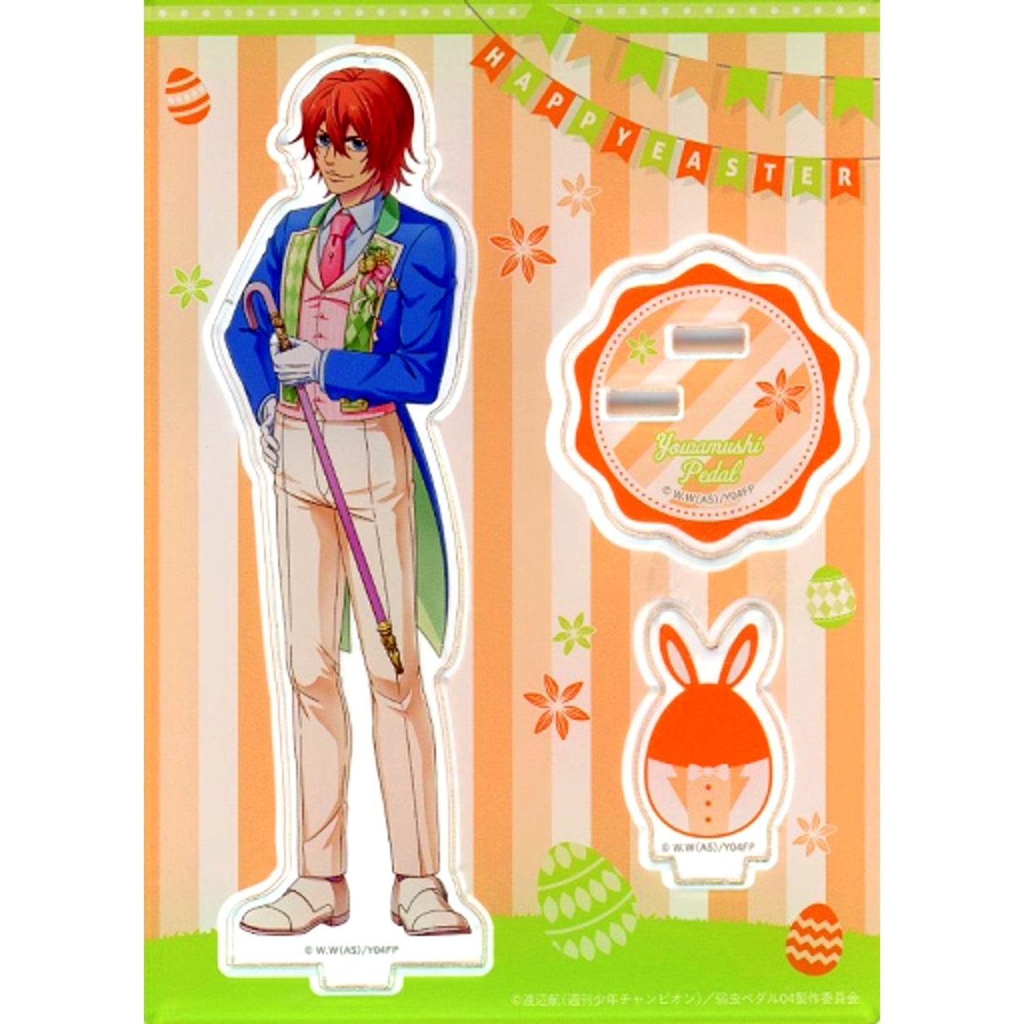 Hayato Shinkai Acrylic Figure Stand Easter Ver. Yowamushi Pedal GLORY LINE AnimeJapan 2022 Goods [USED]