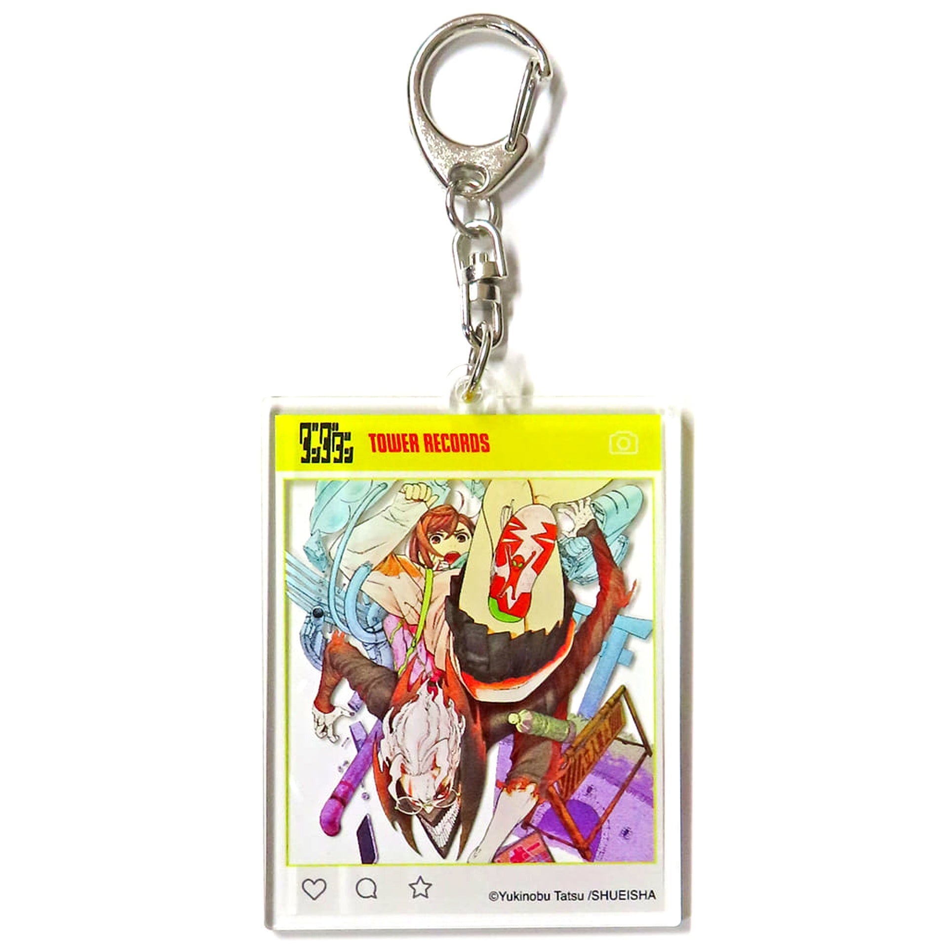 Dandadan Momo Ayase Collapse Ver Trading Acrylic Keychain Tower Records [USED]
