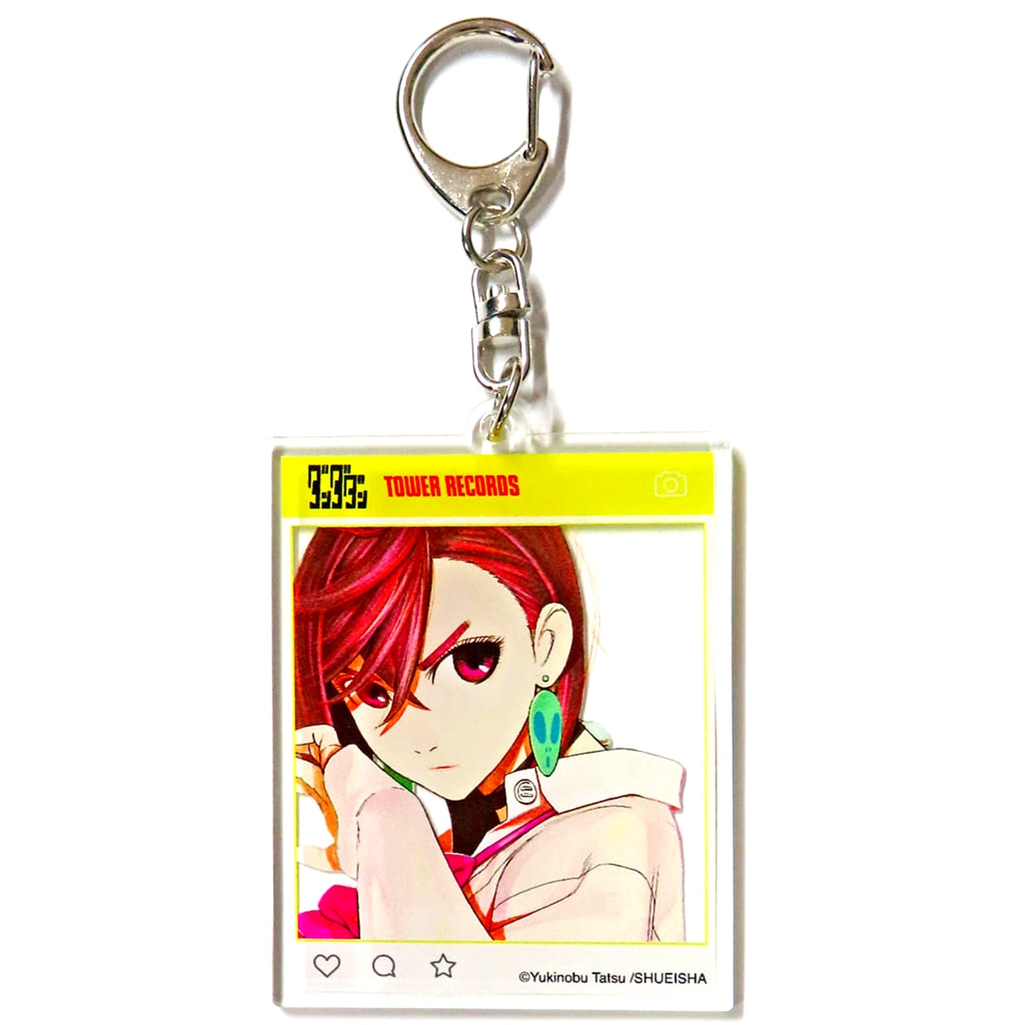 Dandadan Momo Ayase Close-up Ver Trading Acrylic Keychain Tower Records [USED]