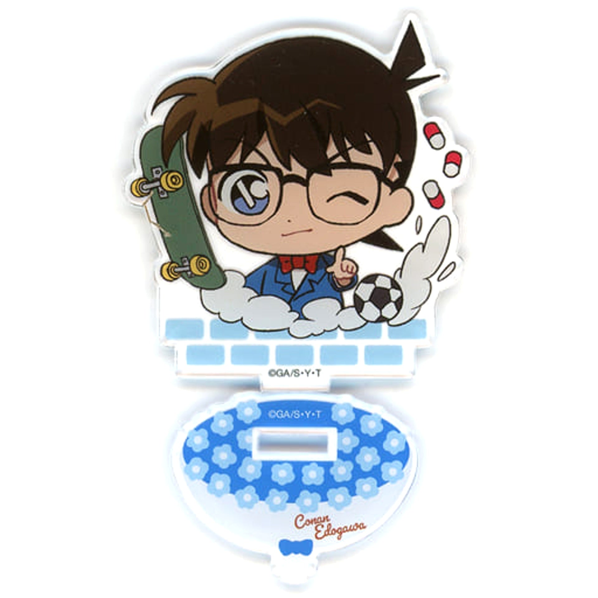 Charatto Bouquet Detective Conan Conan Edogawa Trading Acrylic Stand Collection Acrylic Stands [USED]