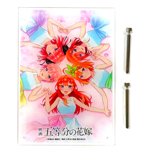 The Quintessential Quintuplets Movie Dress Acrylic Plate AnimeJapan 2022 Goods [USED]