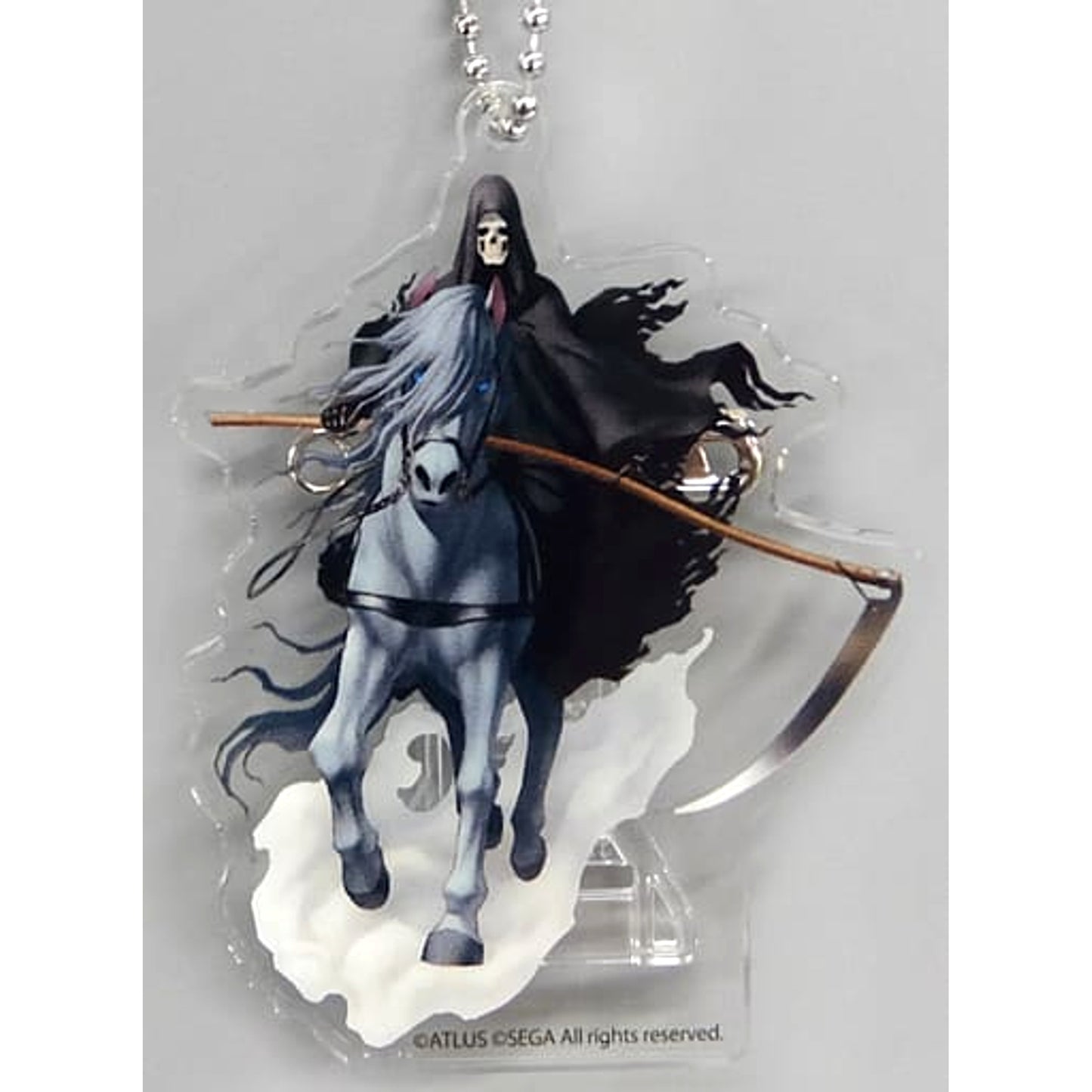 Shin Megami Tensei Pale Rider Multi-Part Acrylic Keychain Majin Arc Pop-Up Store in HMV&BOOKS Shibuya Exclusive Keychains [USED]