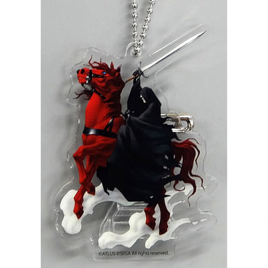 Shin Megami Tensei Red Rider Multi-Part Acrylic Keychain Majin Arc Pop-Up Store in HMV&BOOKS Shibuya Exclusive Keychains [USED]