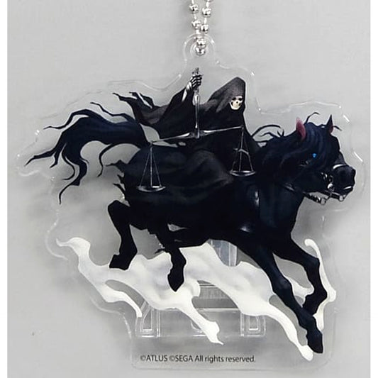 Shin Megami Tensei Black Rider Multi-Part Acrylic Keychain Majin Arc Pop-Up Store in HMV&BOOKS Shibuya Exclusive Keychains [USED]