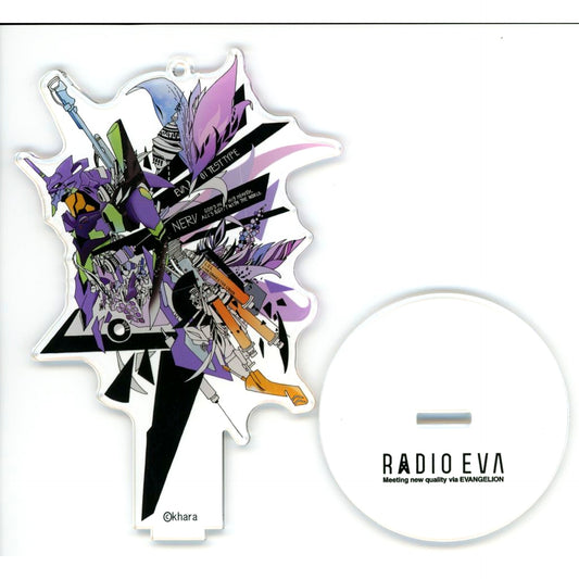 Unit-01 Evangelion Acrylic Stand Vol. 5 RADIO EVA [USED]