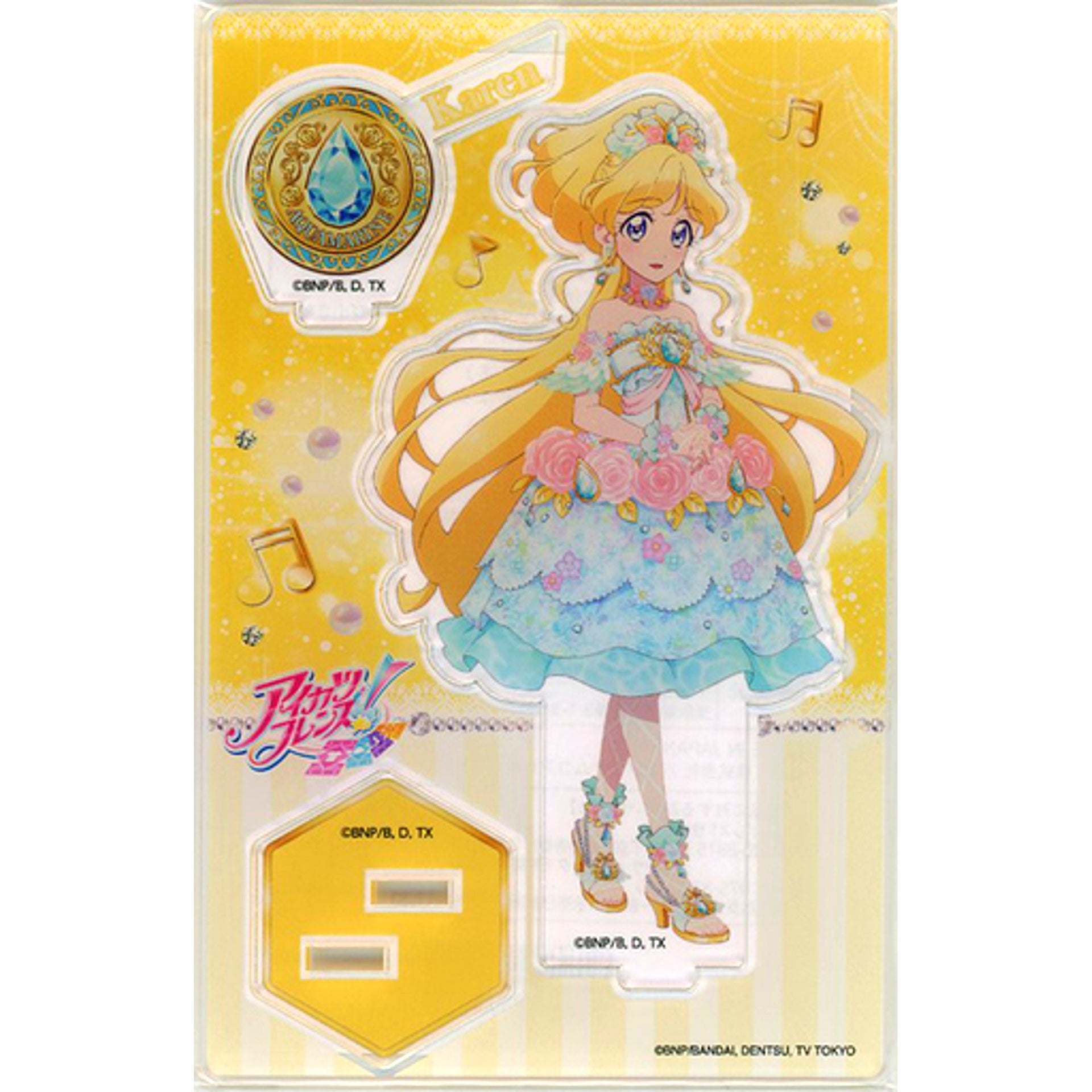 Karen Kamishiro Season 2 Aikatsu Friends! Official Shop Limited Acrylic Stand [USED]