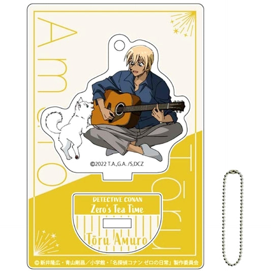Toru Amuro & Haro A Detective Conan Zero's Tea Time Trading Mini Acrylic Stand [USED]