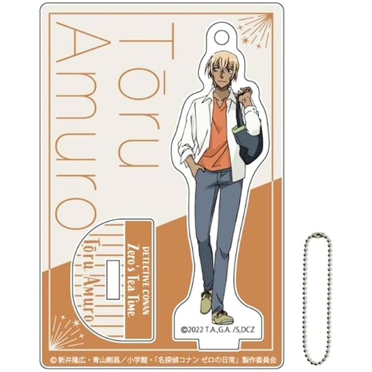 Detective Conan Zero's Tea Time Toru Amuro Trading Mini Acrylic Stand A Casual Outfit Acrylic Stands [USED]