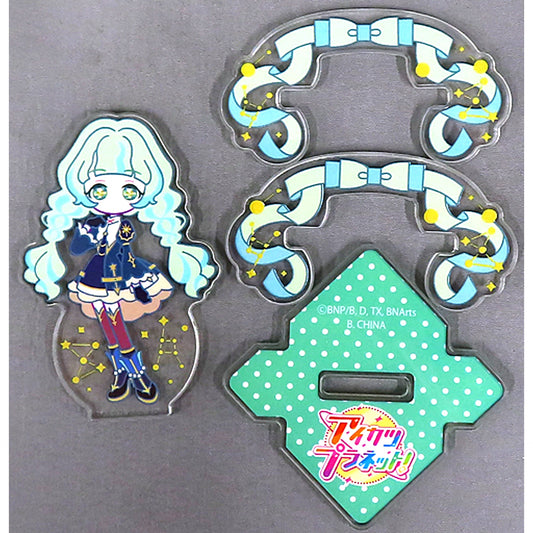 Q-pit Swing Acrylic Stand Aikatsu Planet! [USED]