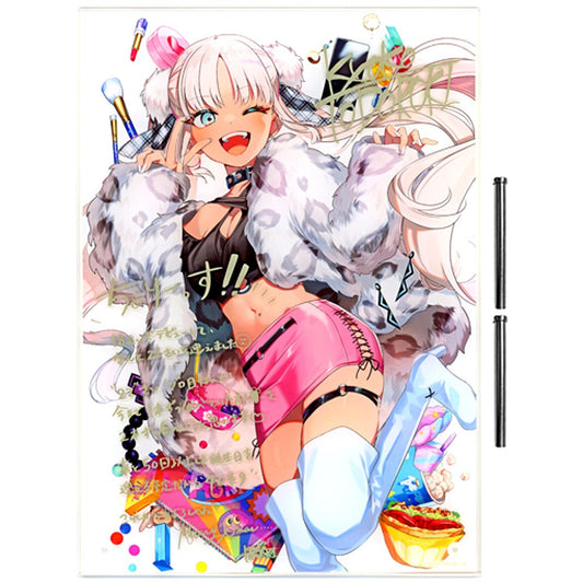 Todoroki Kyoko Signed Acrylic Panel Virtual YouTuber Nijisanji [USED]