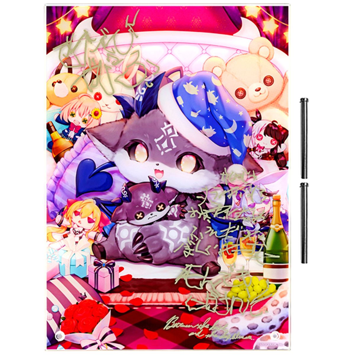 Debidebi Debiru Virtual YouTuber Nijisanji Acrylic Item [USED]