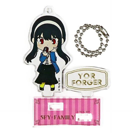 Yor Forger Casual Clothes Ver. SPY x FAMILY Acrylic Stand Keychain LAWSON Limited [USED]