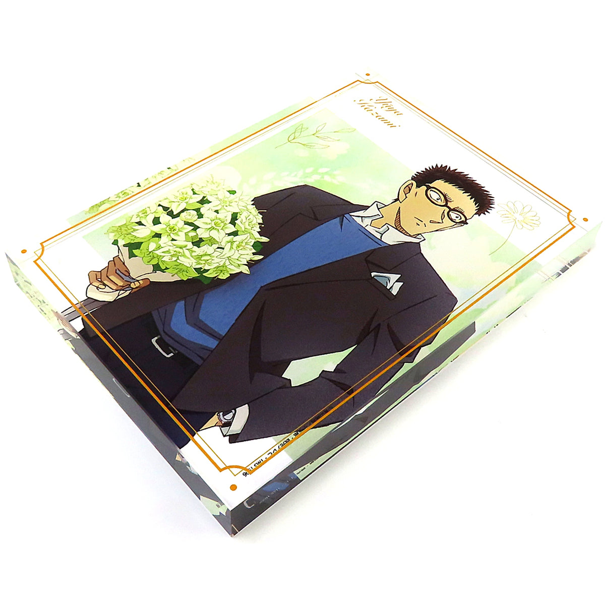 Yuya Kazami Detective Conan Acrylic Block Bouquet Ver. [USED]