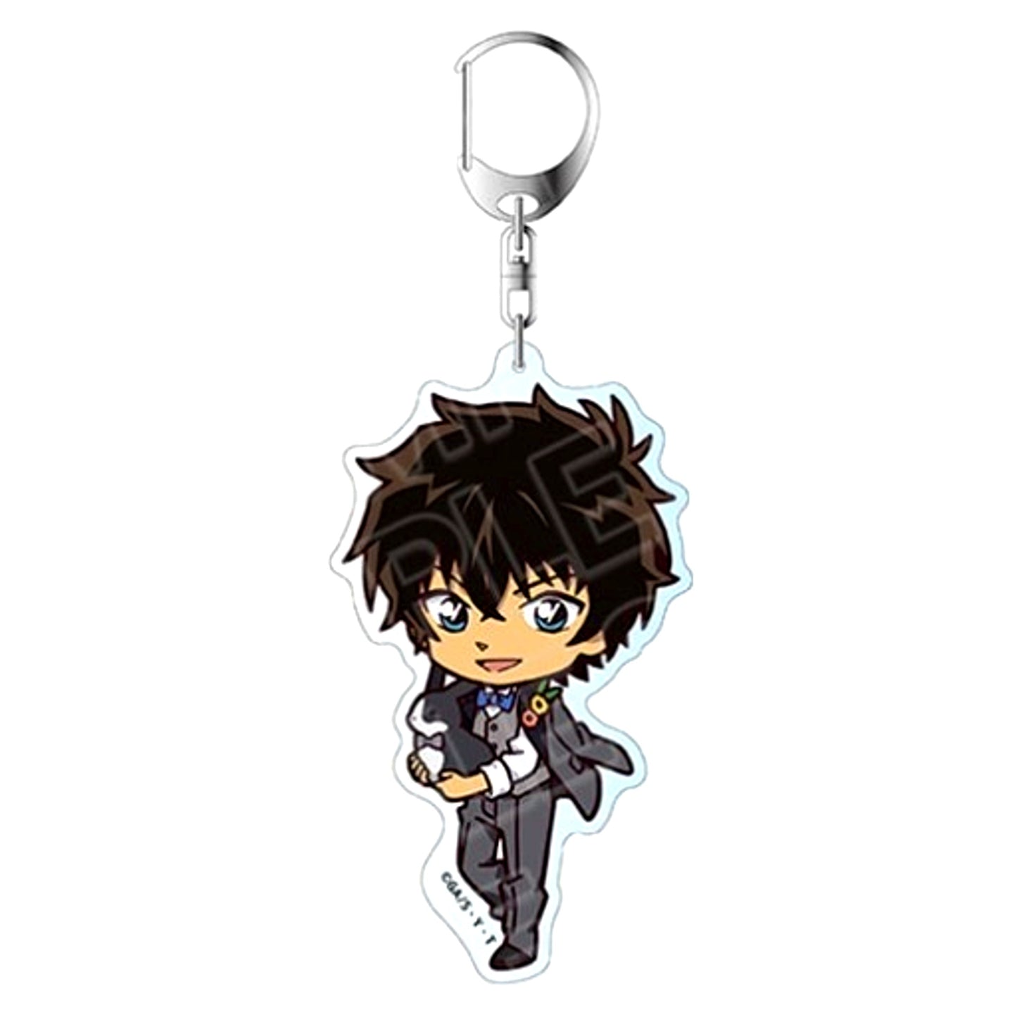 Jinpei Matsuda Deformed Rabbit Ver. Detective Conan Deka Keychain [USED]