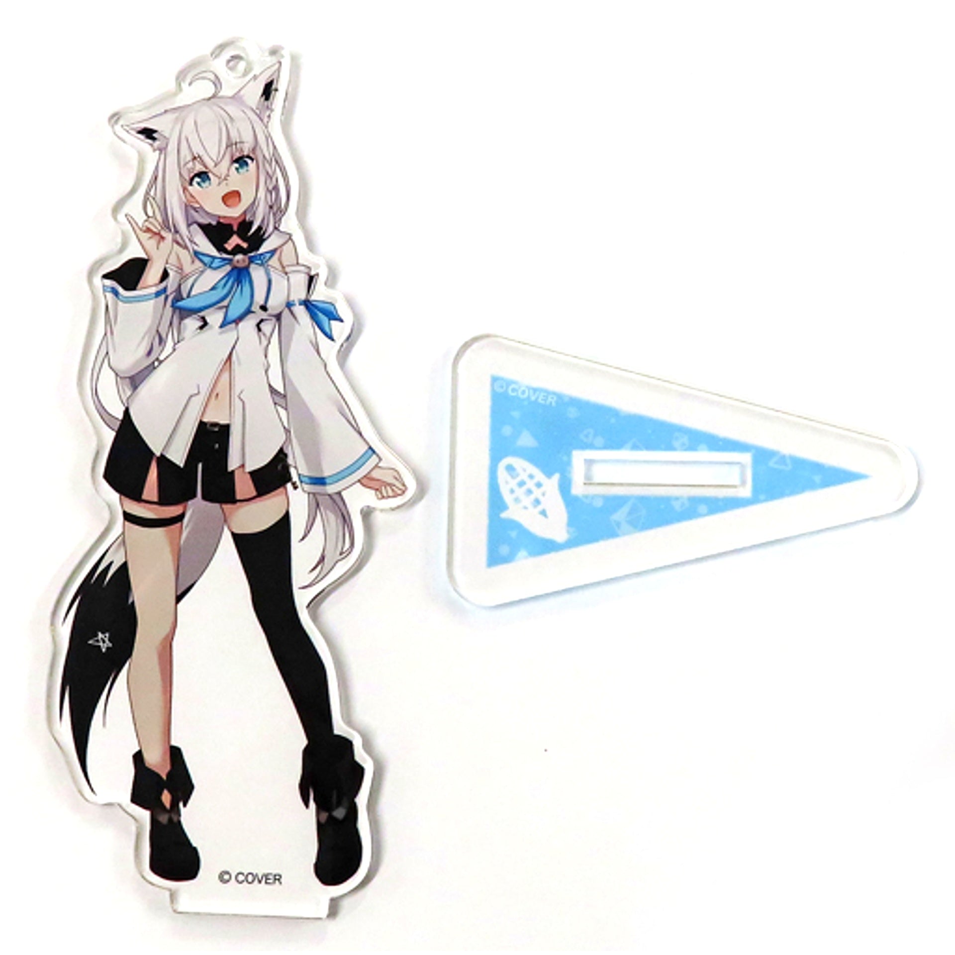 Shirakami Fubuki Hololive Acrylic Keychain hololive SUPER EXPO 2022 [USED]