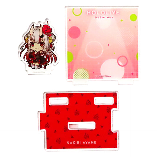 VTuber Hololive Nakiri Ayame Trading Acrylic Diorama 2nd Class Hololive SUPER EXPO 2022 Pre-Order Exclusive Acrylic Stands [USED]