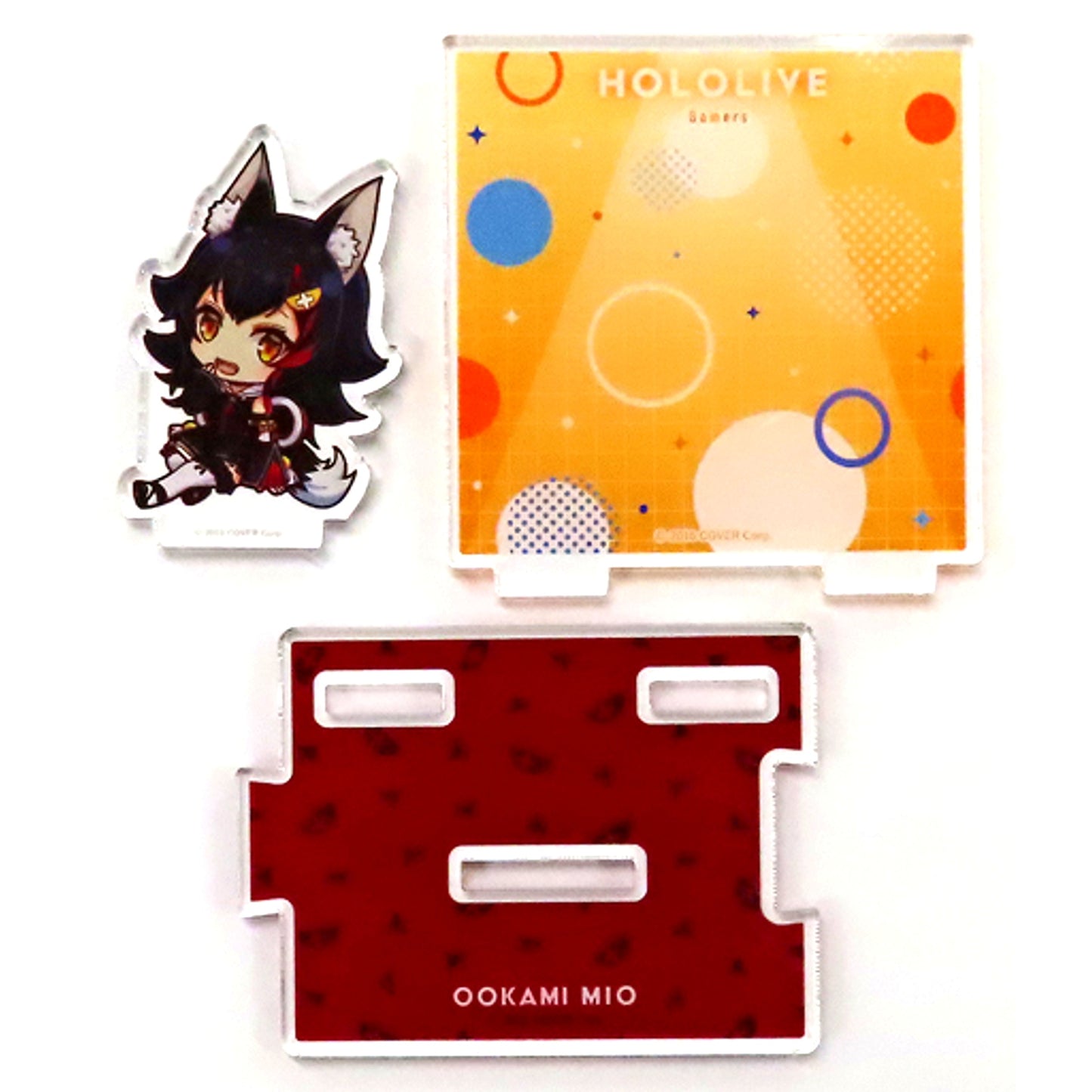 Ookami Mio Trading Acrylic Diorama Gamers Hololive SUPER EXPO 2022 Made-to-Order Limited [USED]