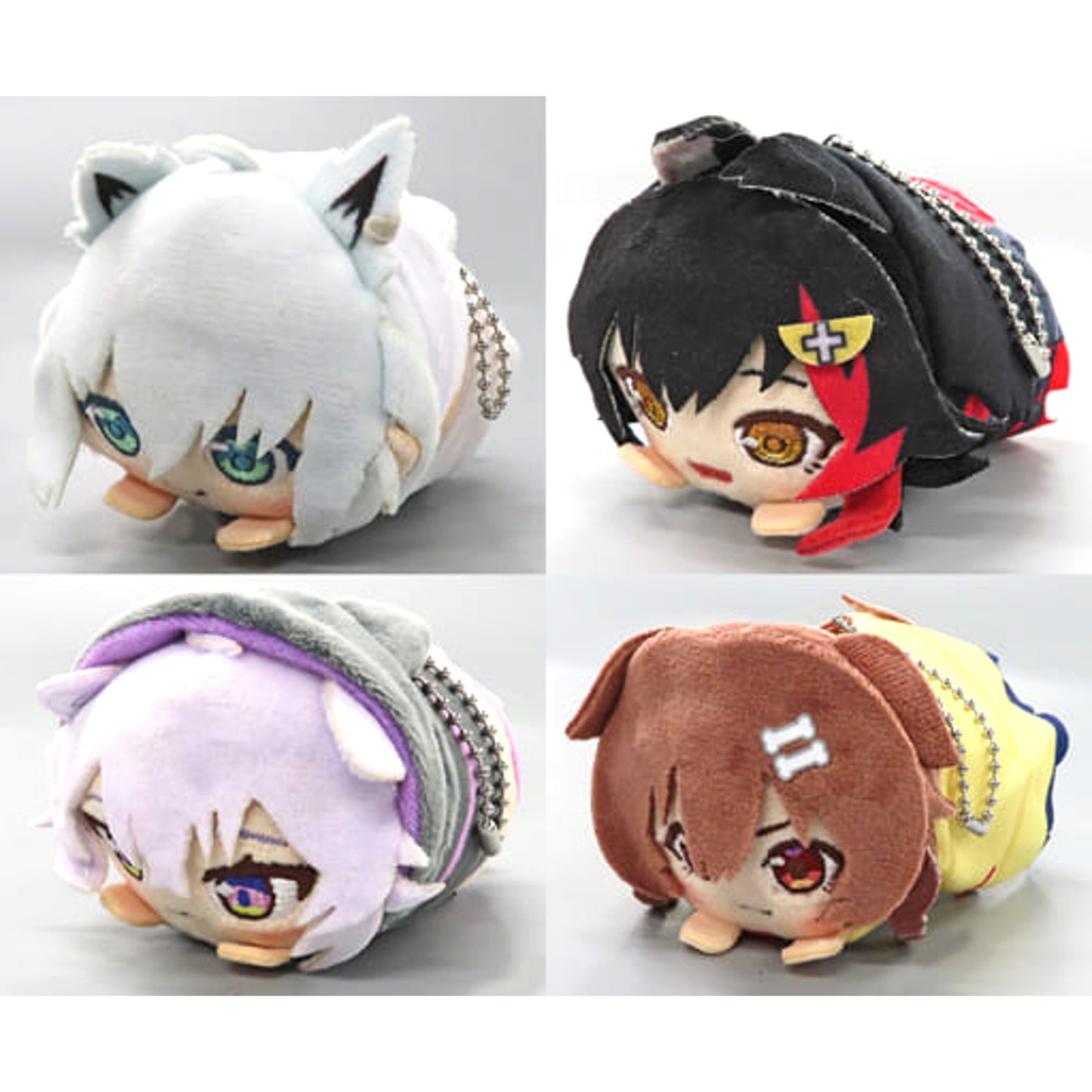 Set of 4 Hololive Gamers Mochikororin Plush Mascot Super Expo 2022 Made to Order Limited [USED]