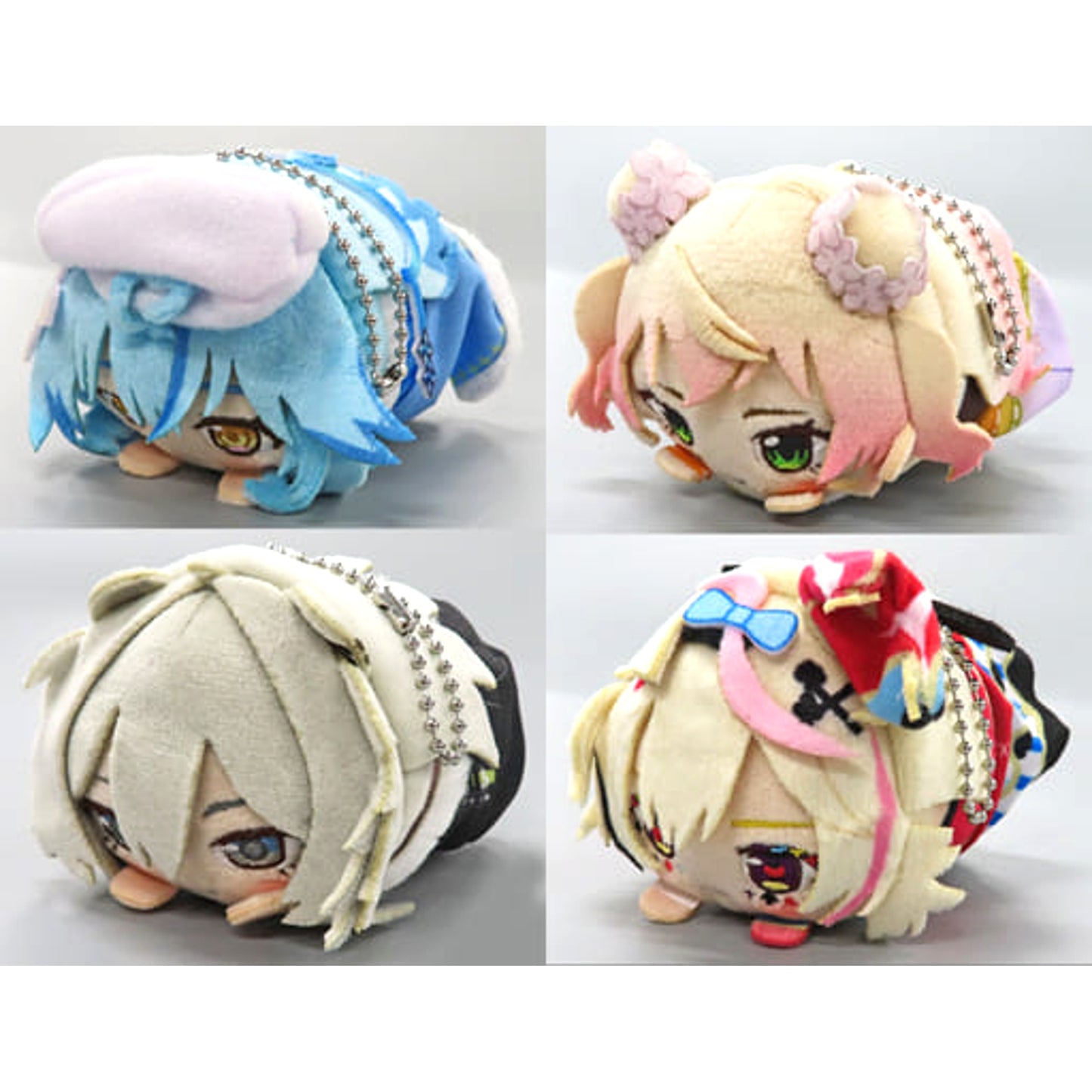 VTuber Hololive Yukihana Lamy & Others Mochikororin Plush Mascot 5rh Generation Hololive Super Expo 2022 Limited BTO Limitied All 4 Types Set Plush [USED]